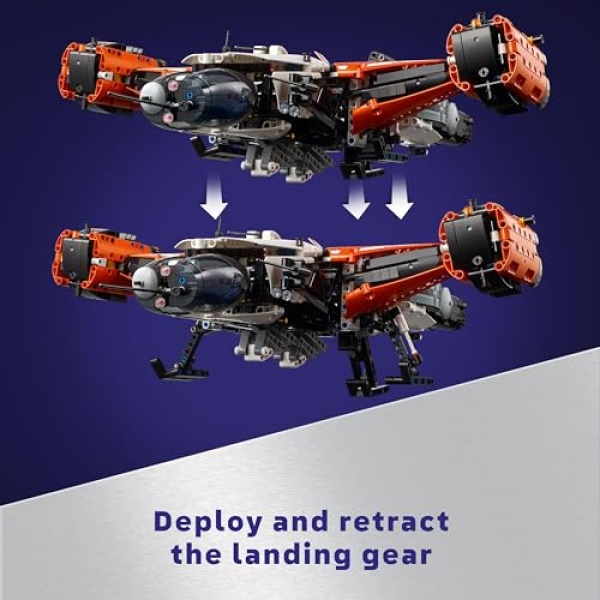 LEGO Technic VTOL Heavy Cargo Spaceship LT81 Space Toy 42181 - Image 6