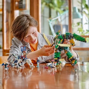 LEGO NINJAGO Lloyd's Jet Mech Ninja Building Toy Set 71845