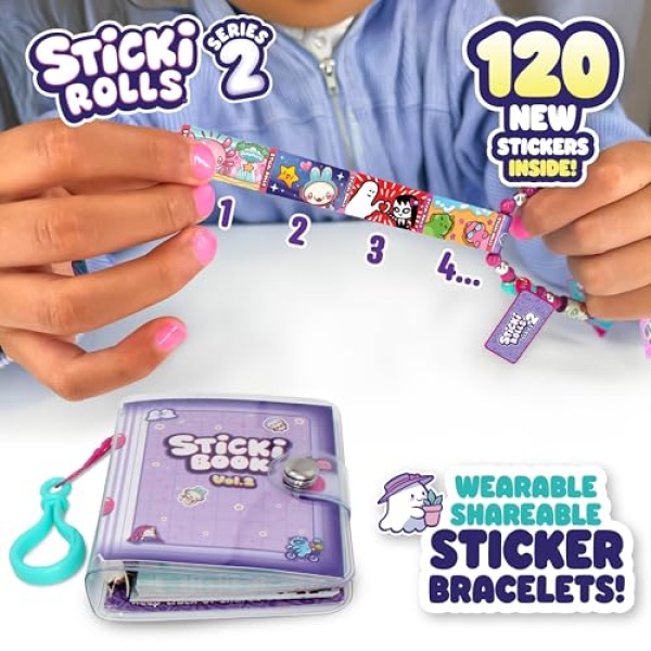 Sticki Rolls Sticki Book Pack S2