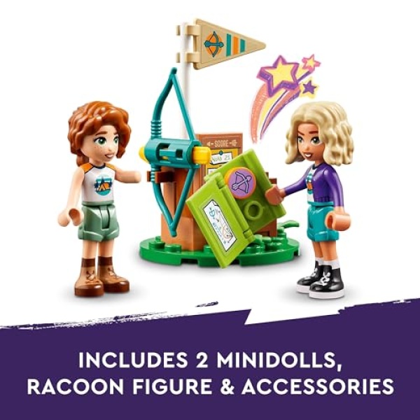 LEGO Friends Adventure Camp Archery Range Building Toy 42622 - Image 4
