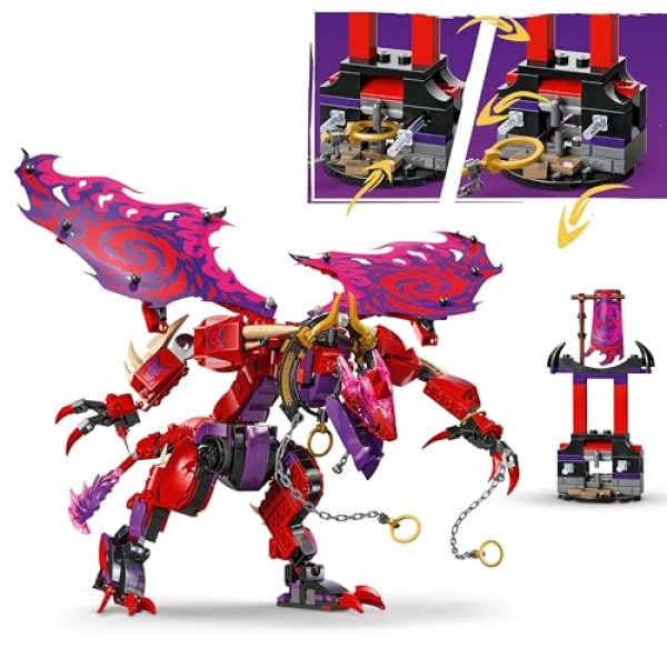 LEGO NINJAGO Thunderfang Dragon of Chaos Role-Play Toy 71832 - Image 5