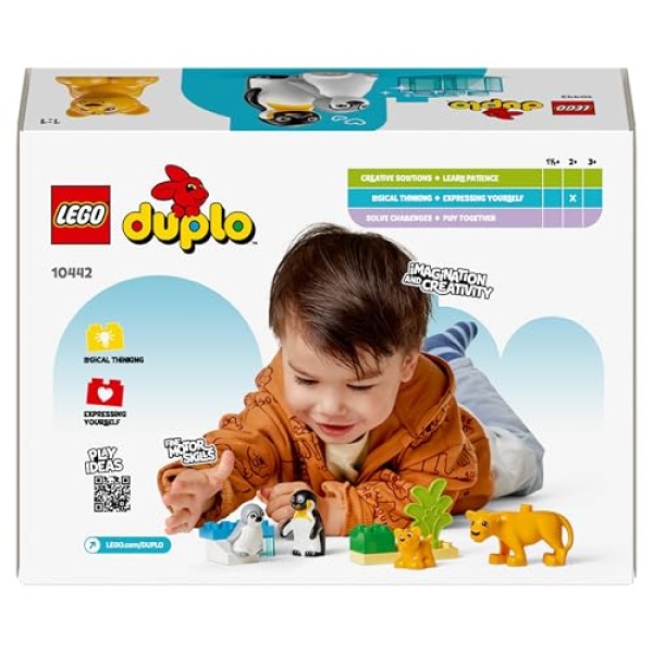 LEGO DUPLO Wild Animal Families: Penguins & Lions Set 10442 - Image 6