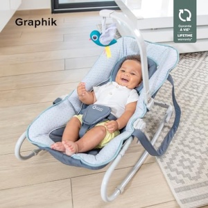 Babymoov Graphik Bouncer - Blue