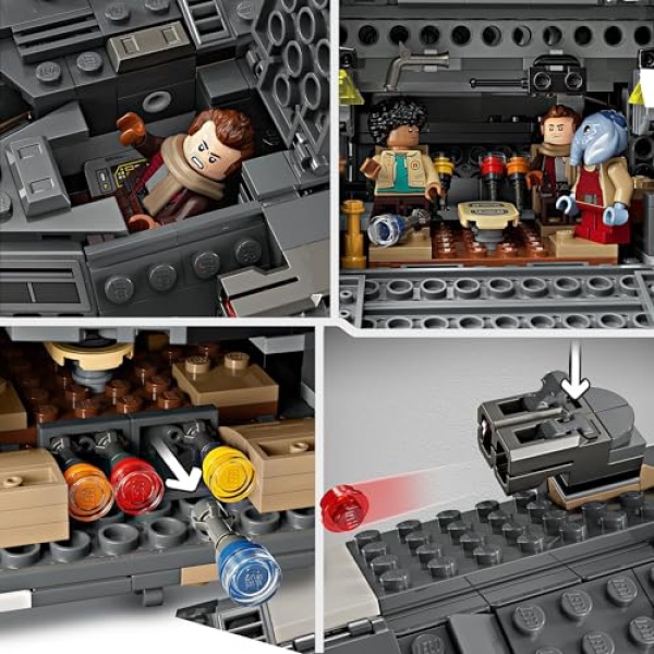 LEGO Star Wars: Skeleton Crew The Onyx Cinder Set 75374 - Image 5