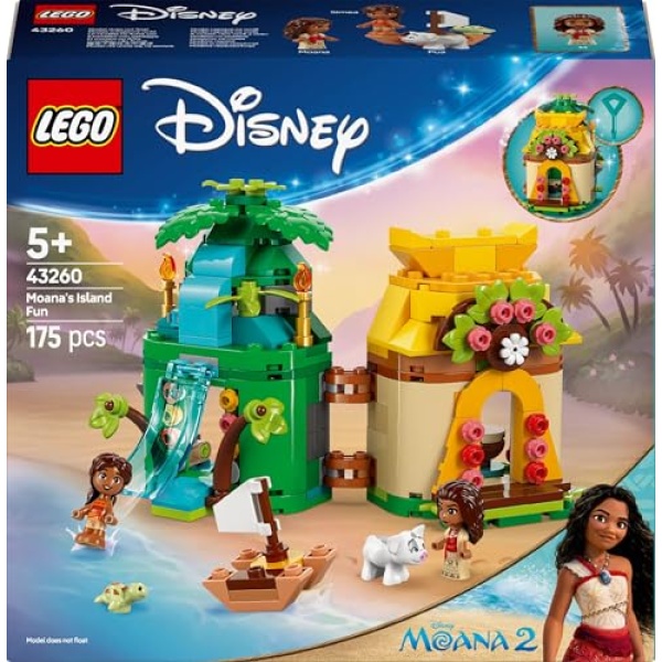 LEGO Disney Princess Moana's Island Fun Building Toy 43260 - Image 7