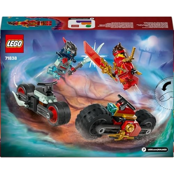 LEGO NINJAGO Kai's Motorcycle Speed Race Building Toy 71838 - Image 7