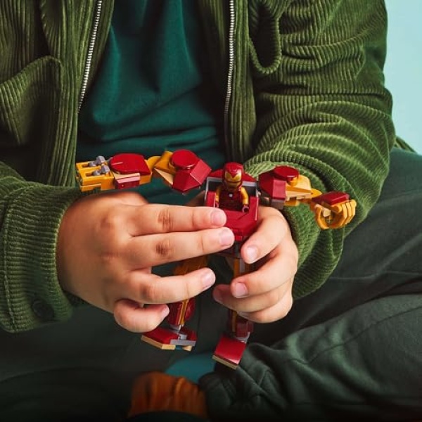 LEGO Marvel Iron Man Mech vs. Ultron Building Toy Set 76307 - Image 2