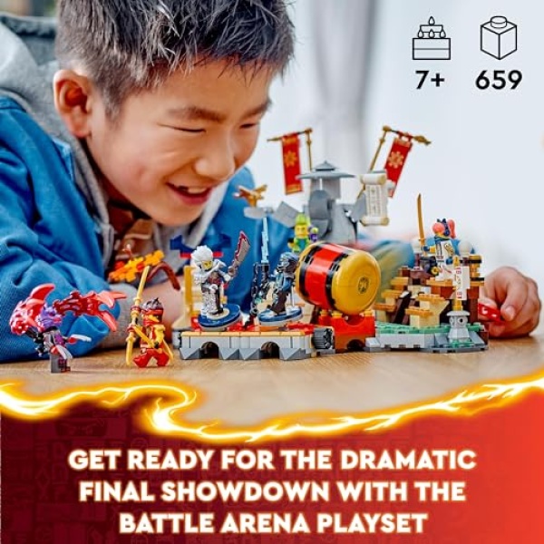 LEGO NINJAGO Tournament Battle Arena Ninja Toy Set 71818 - Image 2
