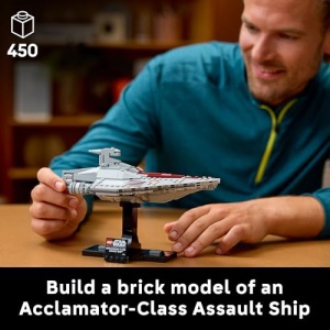 LEGO Star Wars Acclamator-Class Assault Ship Model Set 75404