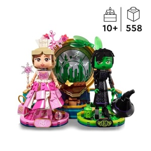 LEGO Wicked Elphaba & Glinda Figures Building Toy Set 75682