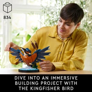 LEGO Icons Kingfisher Bird Building Kit for Adults 10331