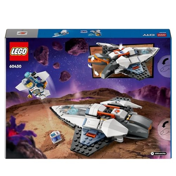 LEGO City Interstellar Spaceship Outer Space Toy Set 60430 - Image 8