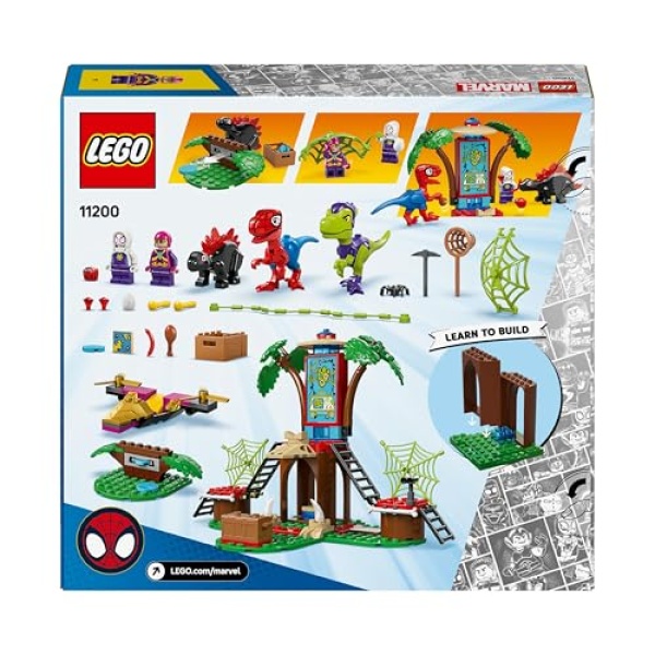LEGO Marvel Spidey & Gobby's Raptor Battle, Tree House 11200 - Image 7