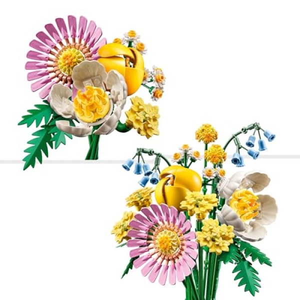 LEGO Botanicals Petite Sunny Bouquet, Toy Flowers Set 10347 - Image 2