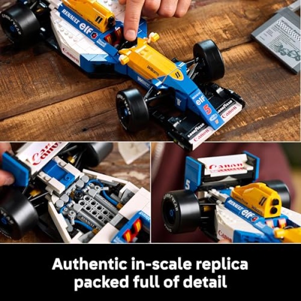 LEGO Icons Williams Racing FW14B & Nigel Mansell Set 10353 - Image 3