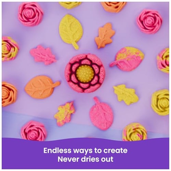Kinetic Sand Squish Blossom Sand Kit - Image 4