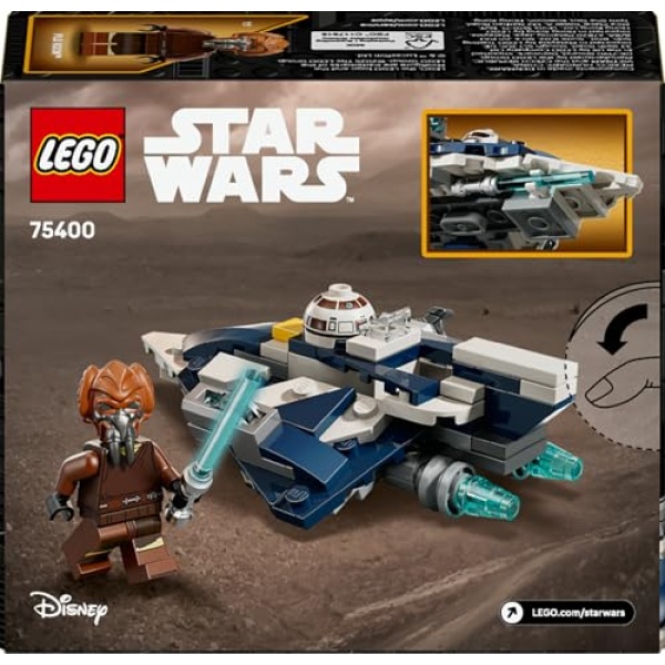 LEGO Star Wars Plo Koon Jedi Starfighter Microfighter 75400 - Image 6