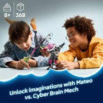 LEGO DREAMZzz 2in1 Mateo vs. Cyber Brain Mech Toy 71495
