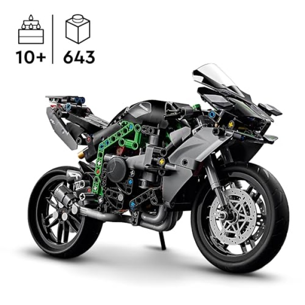 LEGO Technic Kawasaki Ninja H2R Motorcycle Toy Vehicle 42170