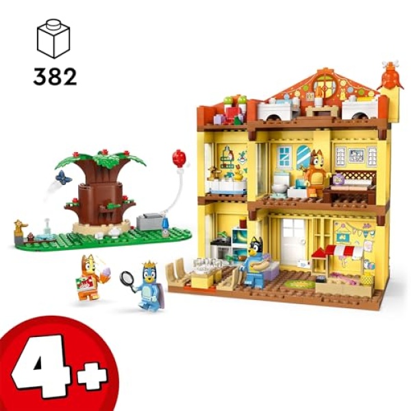 LEGO Bluey: Bluey's Family House Toy for Kids aged 4+ 11203