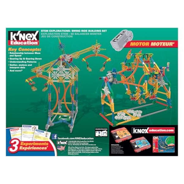 K'nex STEM Explorations Swing Ride Building Set - Image 5