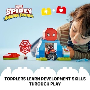 LEGO DUPLO Marvel Spin's Motorcycle Adventure Set 10424