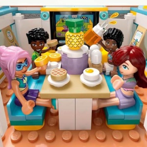LEGO Friends Travel Boat Adventure Toy with 2 Dolphins 42664