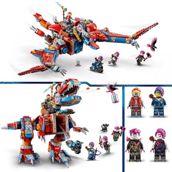 LEGO DREAMZzz Cooper's Robot Dinosaur C-Rex Toy Set 71484 - Image 4