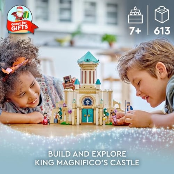 LEGO Disney Wish King Magnifico's Castle Building Toy 43224 - Image 2