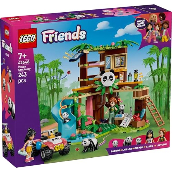 LEGO Friends Panda Sanctuary Animal Care Toy for Kids 42648 - Image 7