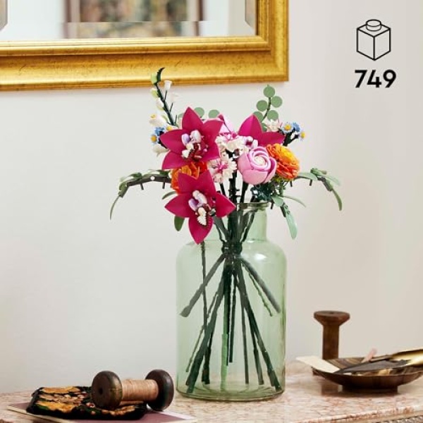 LEGO Botanicals Pretty Pink Flower Bouquet Decor Set 10342