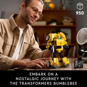 LEGO Icons Transformers Bumblebee Model Set for Adults 10338