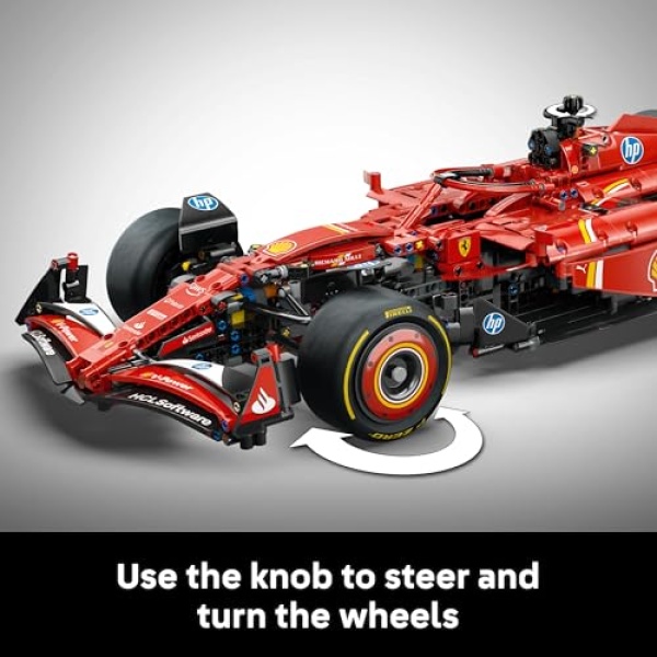 LEGO Technic Ferrari SF-24 F1 Car Model Kit for Adults 42207 - Image 5