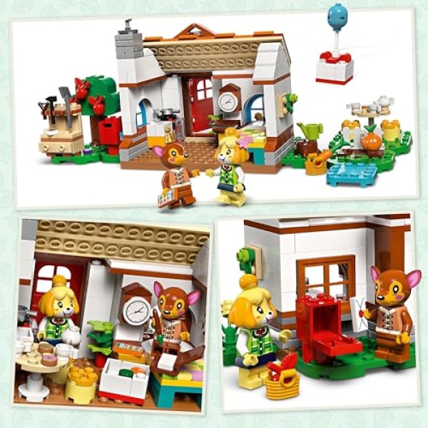 LEGO Animal Crossing Isabelle's House Visit Toy Set 77049 - Image 4