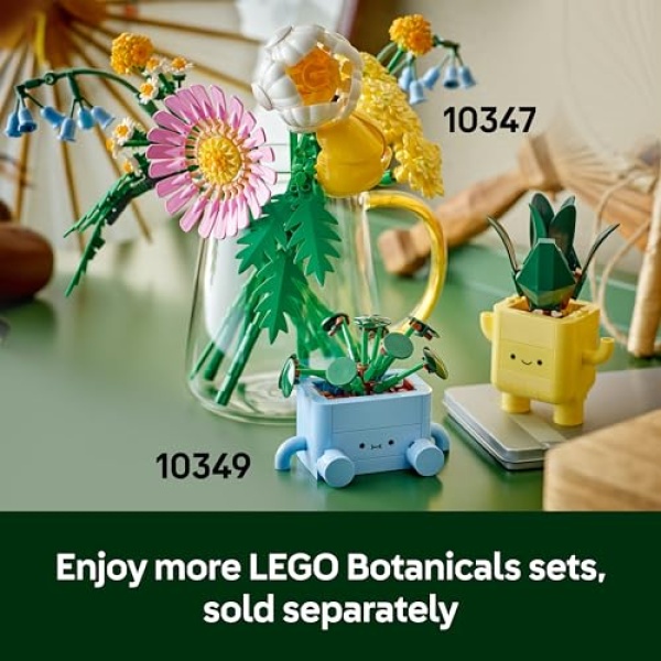 LEGO Botanicals Happy Plants Home Decor Building Set 10349 - Image 7