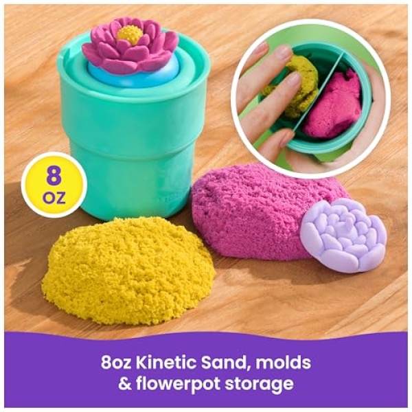 Kinetic Sand Squish Blossom Sand Kit - Image 6