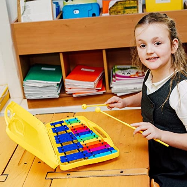 A-Star 25 Note Chromatic Glockenspiel - Rainbow - Image 3
