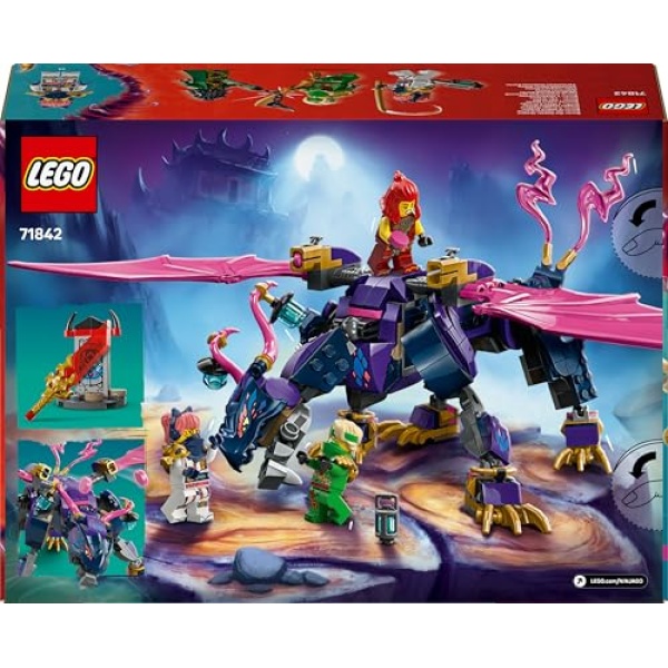 LEGO NINJAGO Rontu the Master Dragon Ninja Toy Set 71842 - Image 7