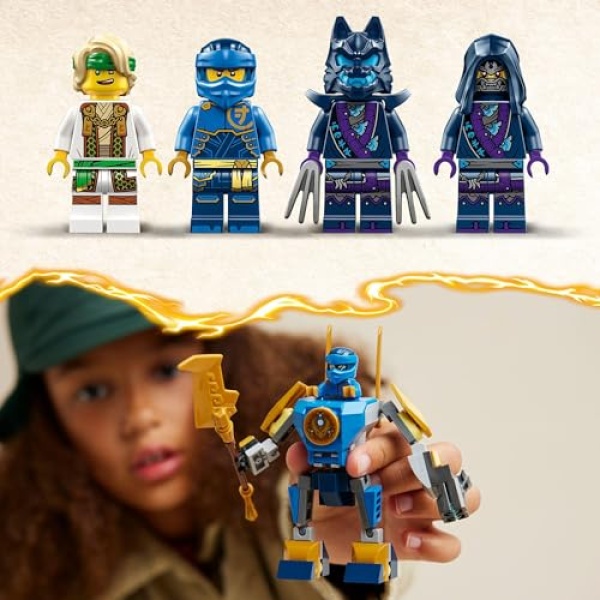 LEGO NINJAGO Jay's Mech Battle Pack Action Figure Toy 71805 - Image 4