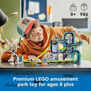LEGO City Robot World Roller-Coaster Park Creative Toy 60421