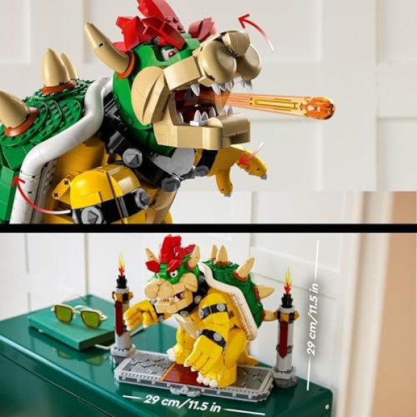 LEGO Super Mario The Mighty Bowser Collectible Figure 71411 - Image 4