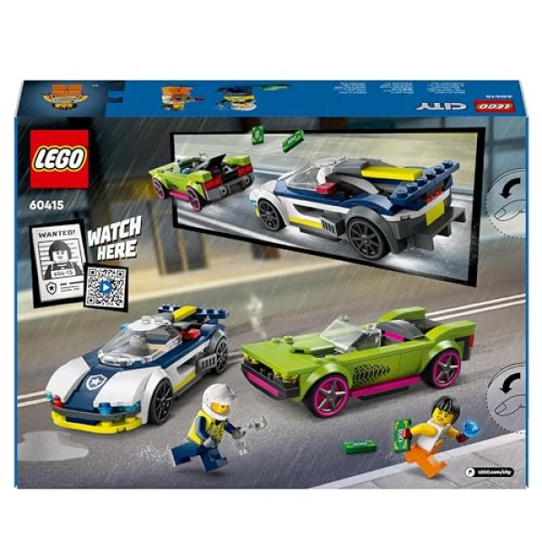 LEGO City Police Car Muscle Car Chase 60415 - Image 7