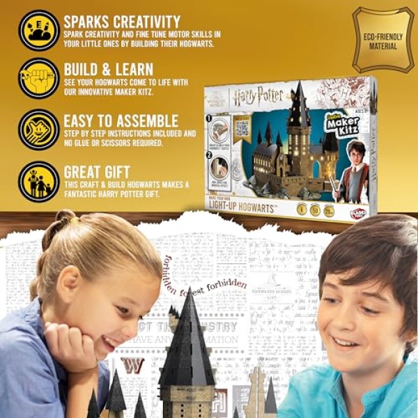 Harry Potter Make Your Own Light Up Hogwarts - Image 4