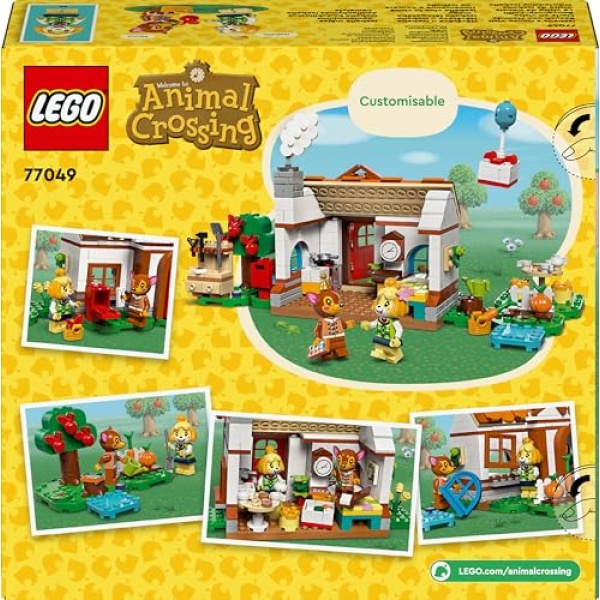 LEGO Animal Crossing Isabelle's House Visit Toy Set 77049 - Image 9
