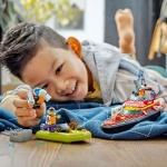 LEGO City Fire Rescue Boat Toy, Floats on Water Set 60373