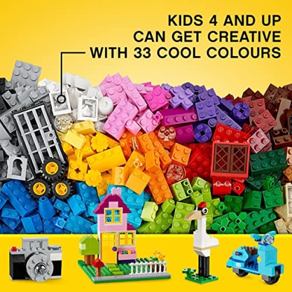 LEGO Classic Large Creative Brick Storage Box Set 10698 - Image 4