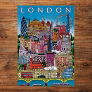 Gibsons London Cityscape 500 Piece Jigsaw Puzzle