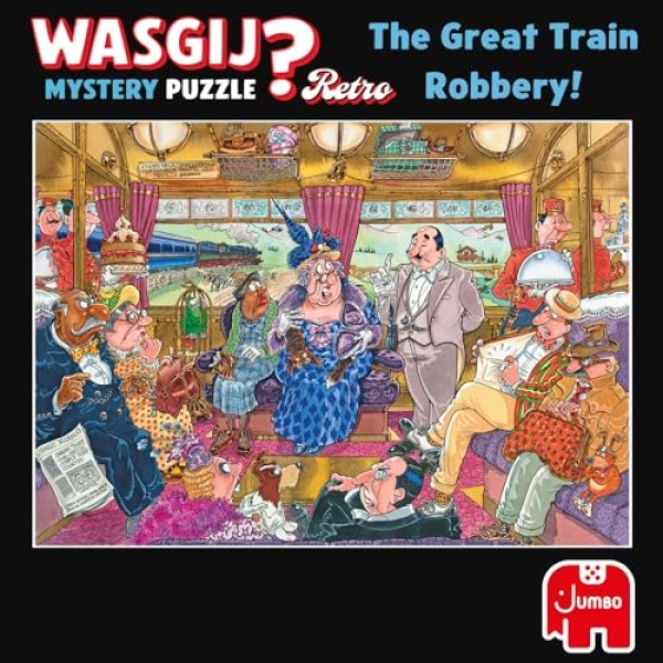 Wasgij Retro Mystery 9 Great Train Robbery Puzzle - Image 6