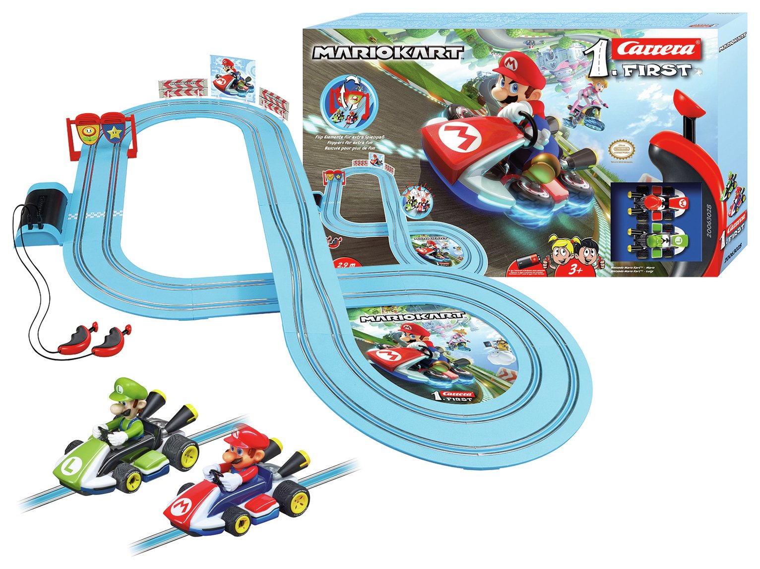 Carrera First Mario Car Racing Set