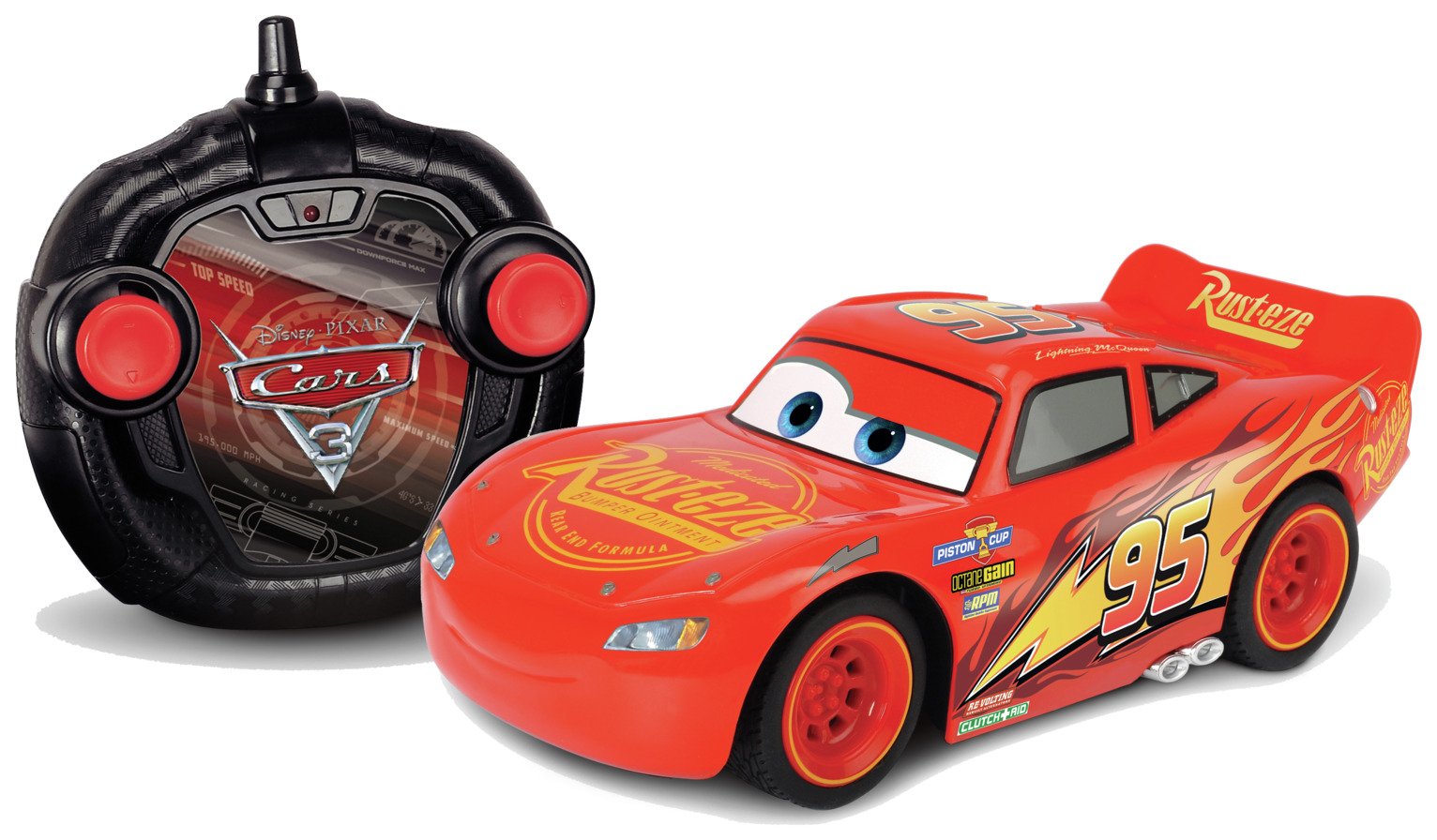 Cars 3 Lightning McQueen RC Turbo Racer Car 1:24